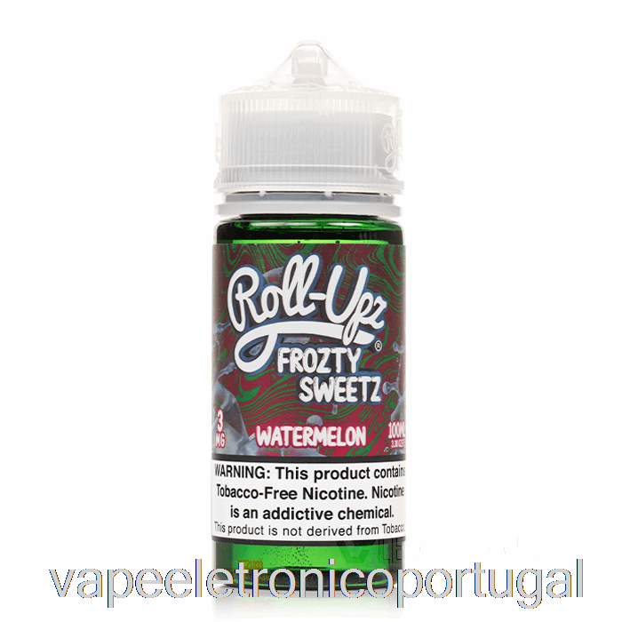 Vape Eletrônico Ponche De Melancia - Suco Roll-upz - 100ml 0mg